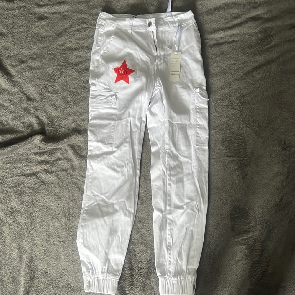 LA denim pants size medium